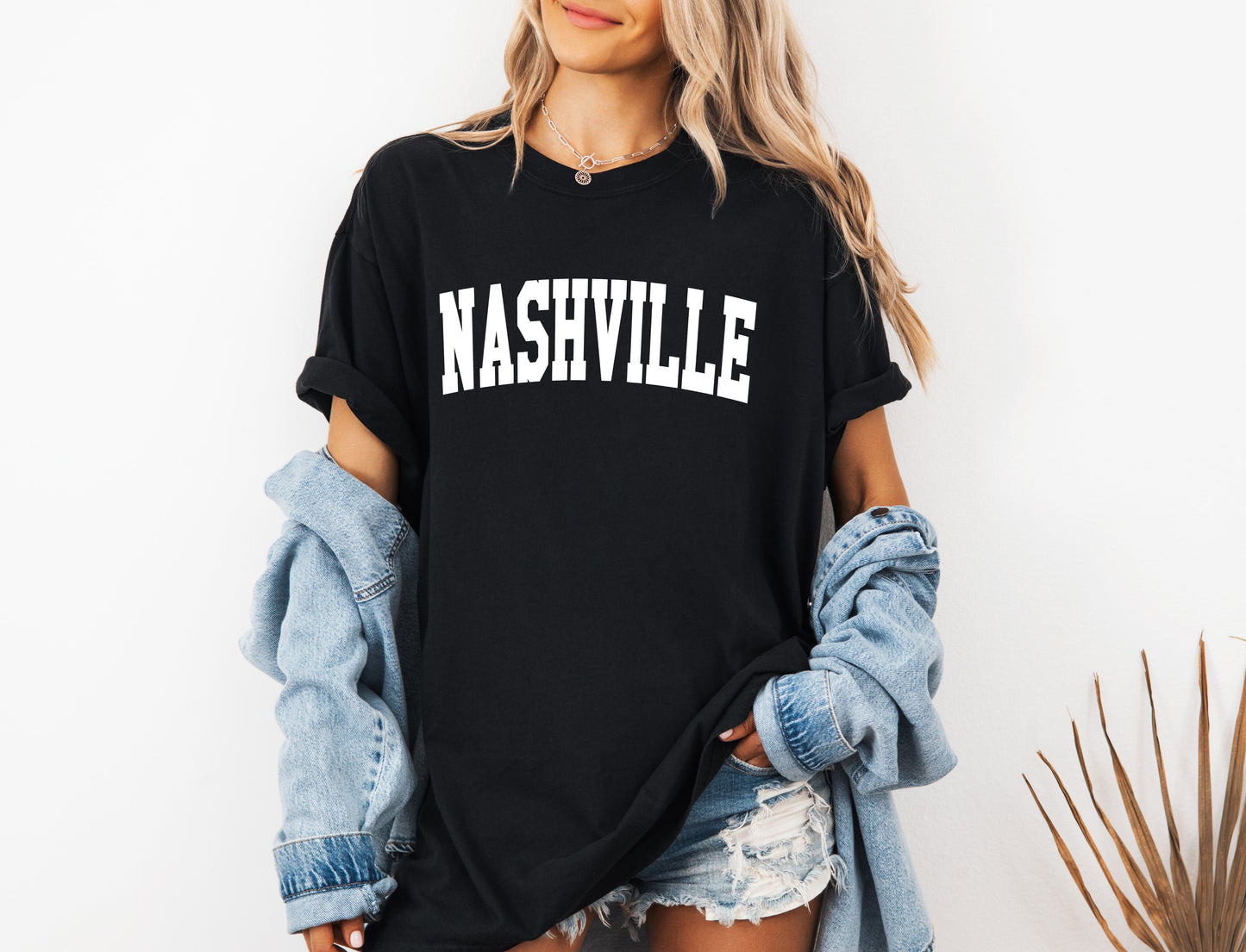 Nashville State City Comfort Colors T Shirt (Condensed Font)