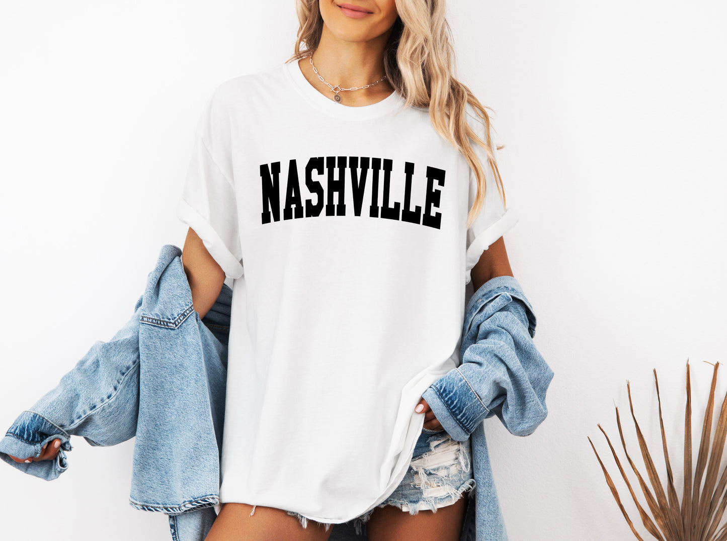 Nashville State City Comfort Colors T Shirt (Condensed Font)