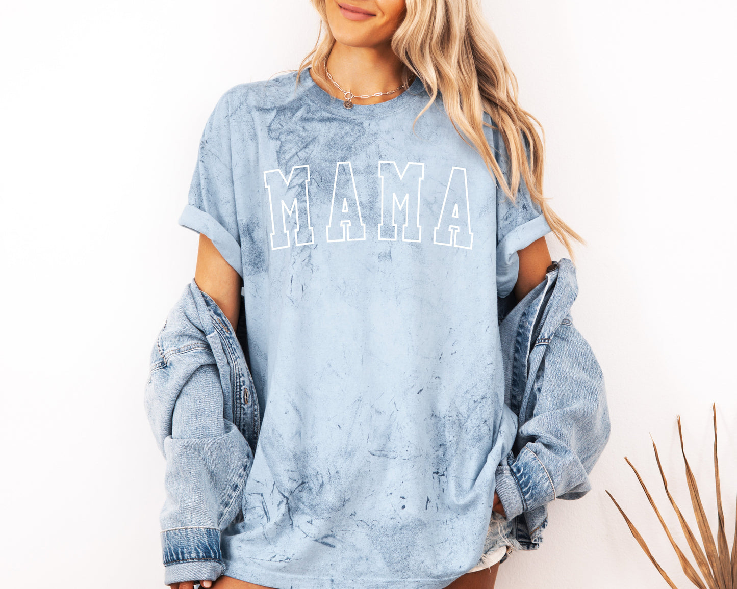Mama Comfort Colors Graphic Tees (Outlined Font)
