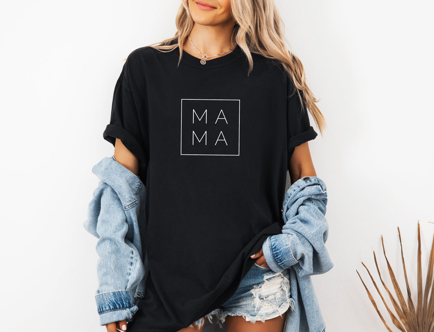 Mama Comfort Colors T Shirt (Square/Boxed)