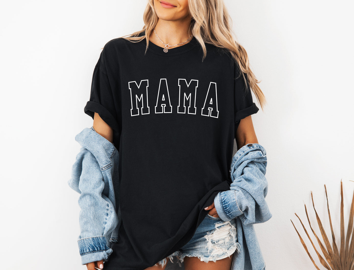 Mama Comfort Colors Graphic Tees (Outlined Font)