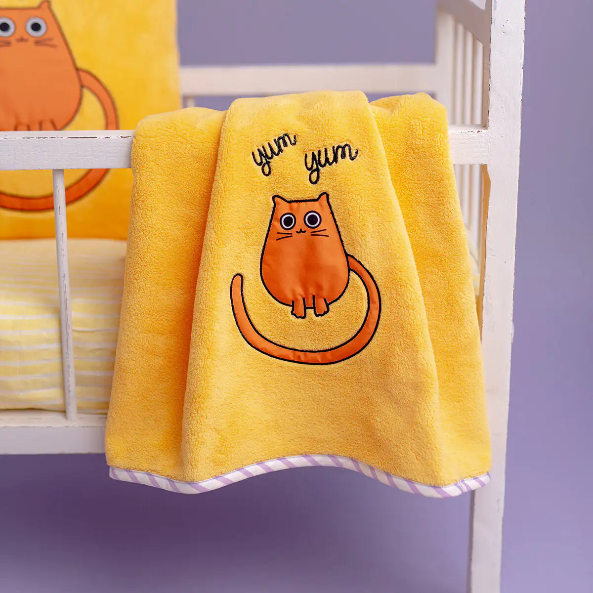 Milk&Moo Tombish Cat Baby Blanket Set - # BAGE41210009