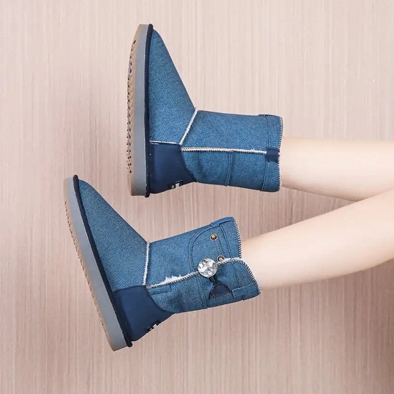 Ankle Boots Women Shoes Woman Boots Snow Winter - # GIAA73410006