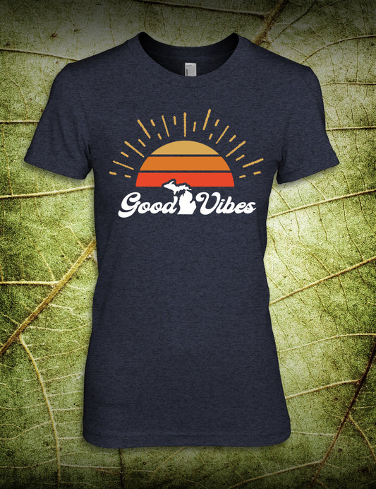 Good Vibes - Women's - Heather Navy