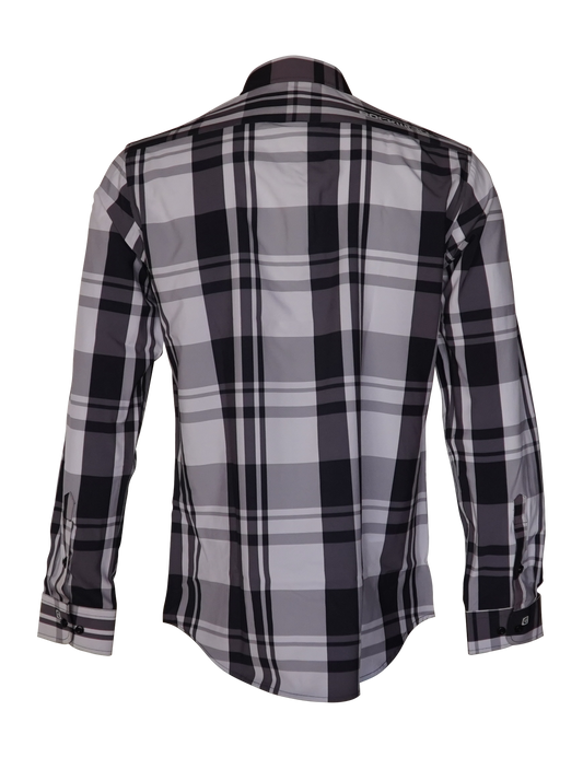 The Titan - Black Pattern Long Sleeve