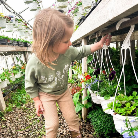 Grow in Grace Easter Christian Baby Toddler Organic Cotton Pullover