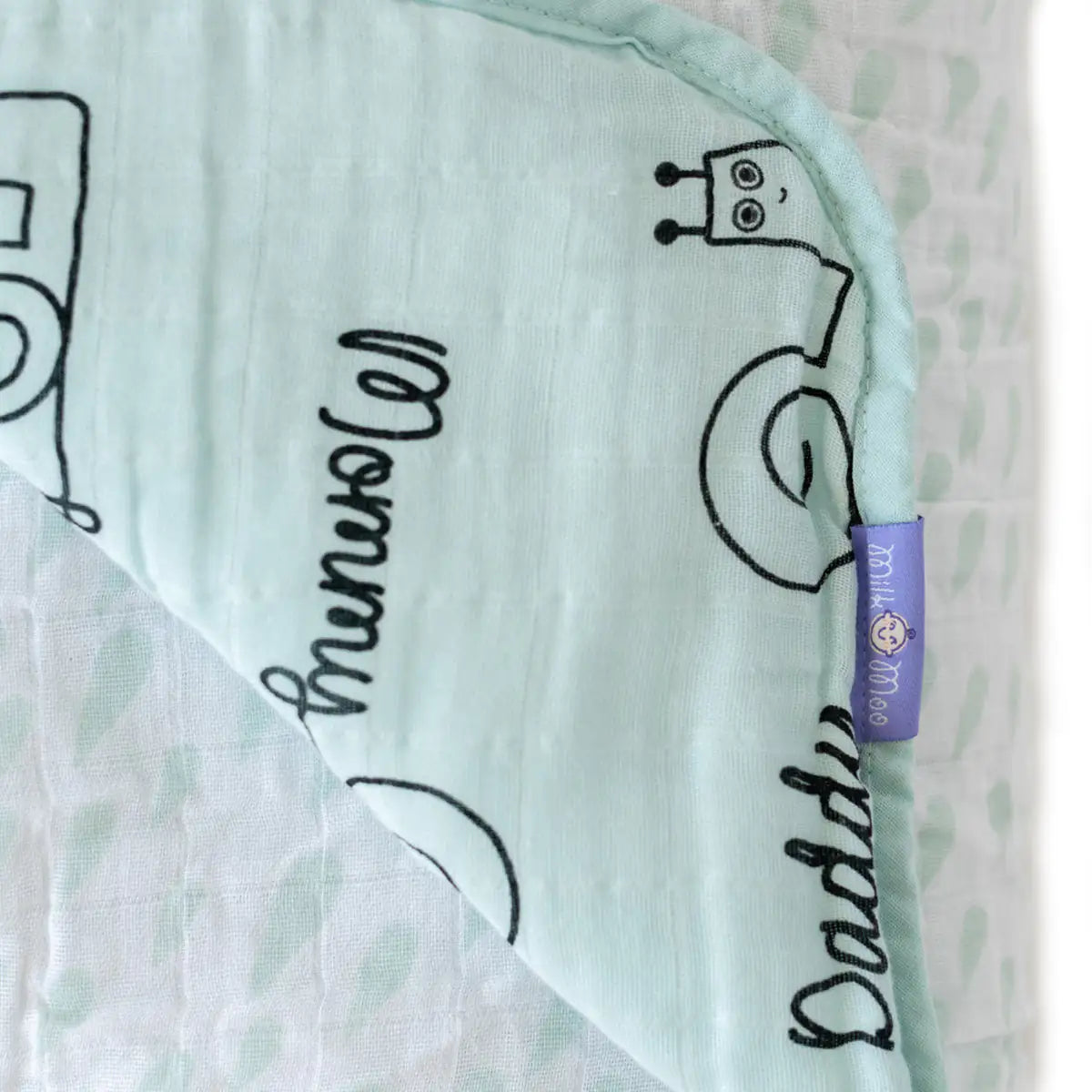 Milk&Moo Sangaloz Baby Muslin Fiber Filled Blanket - # BAGE41210018