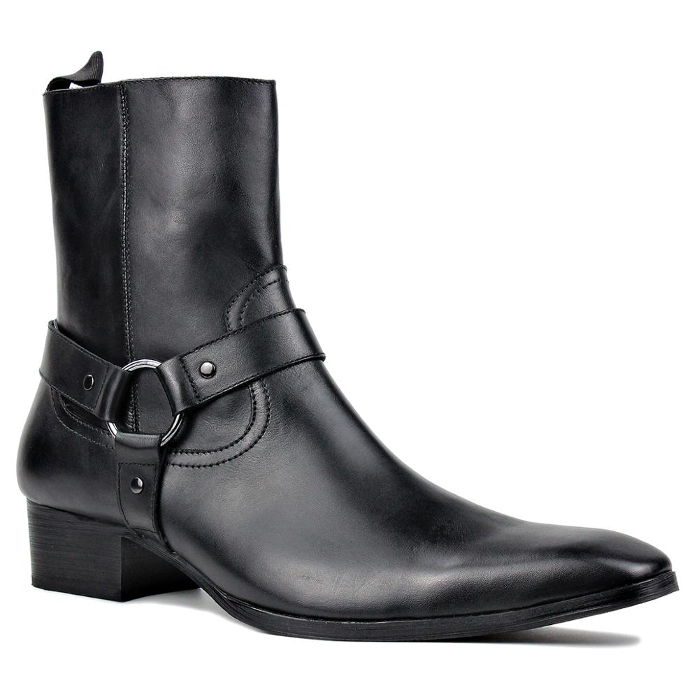 Calfskin Dress Chelsea Boots