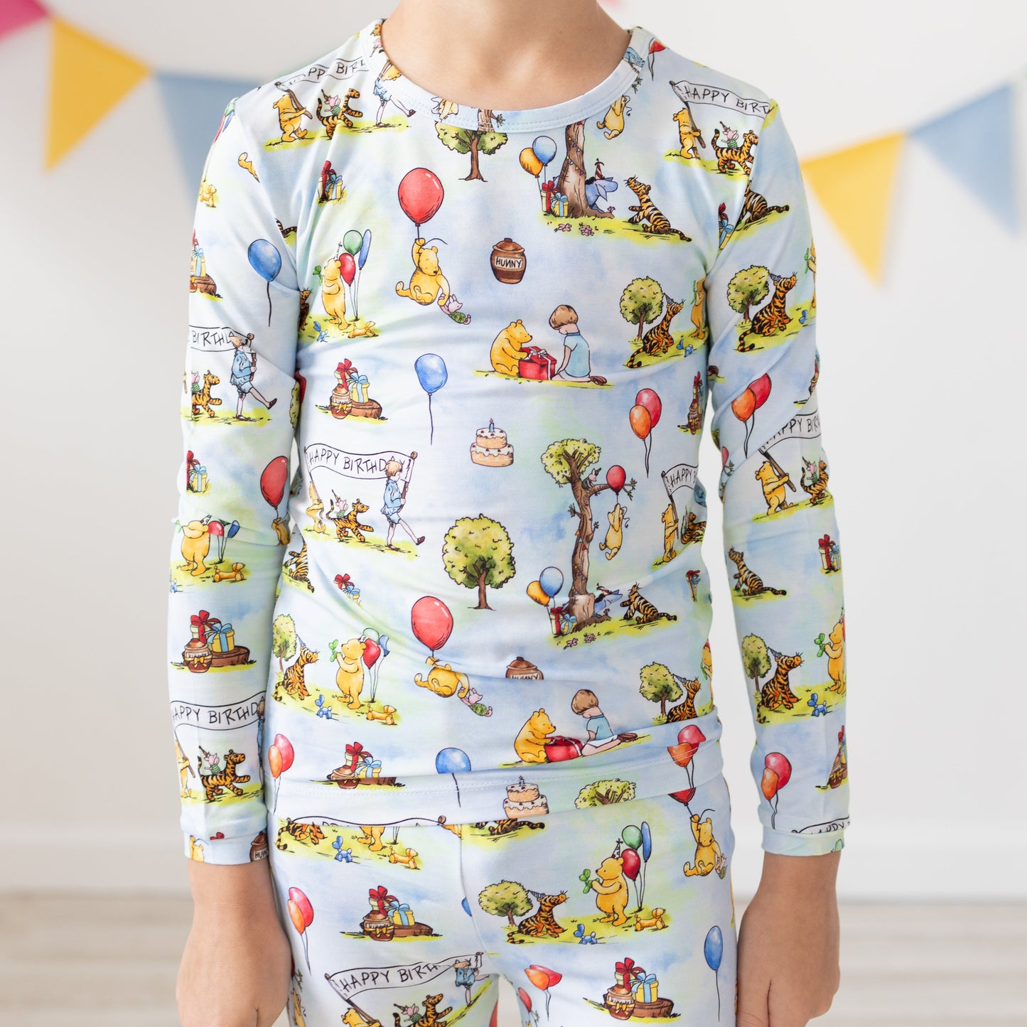 Hundred Acre Birthday 2pc Long Sleeve Pajamas