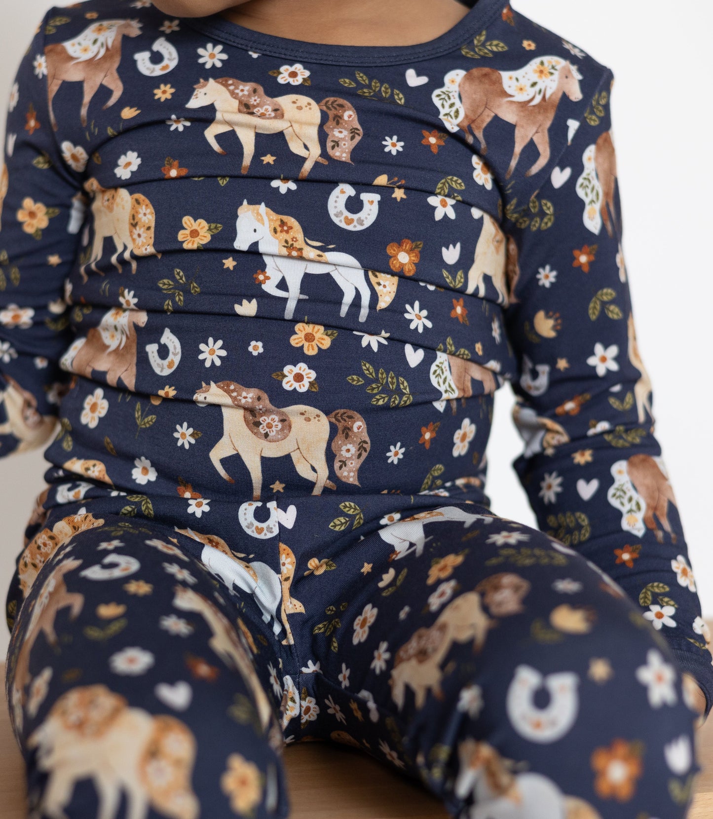 Wild Horses 2pc Long Sleeve Pajamas