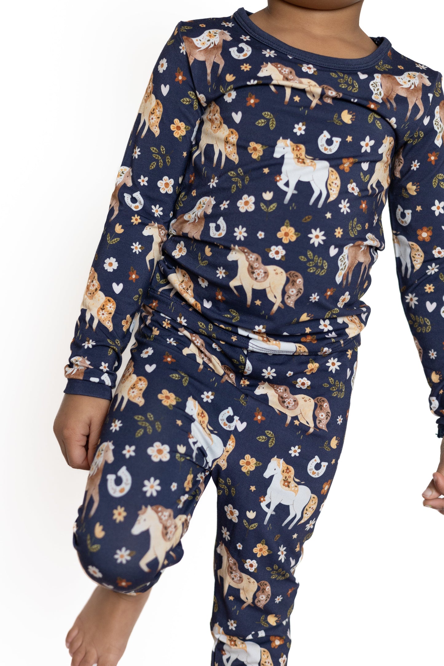 Wild Horses 2pc Long Sleeve Pajamas