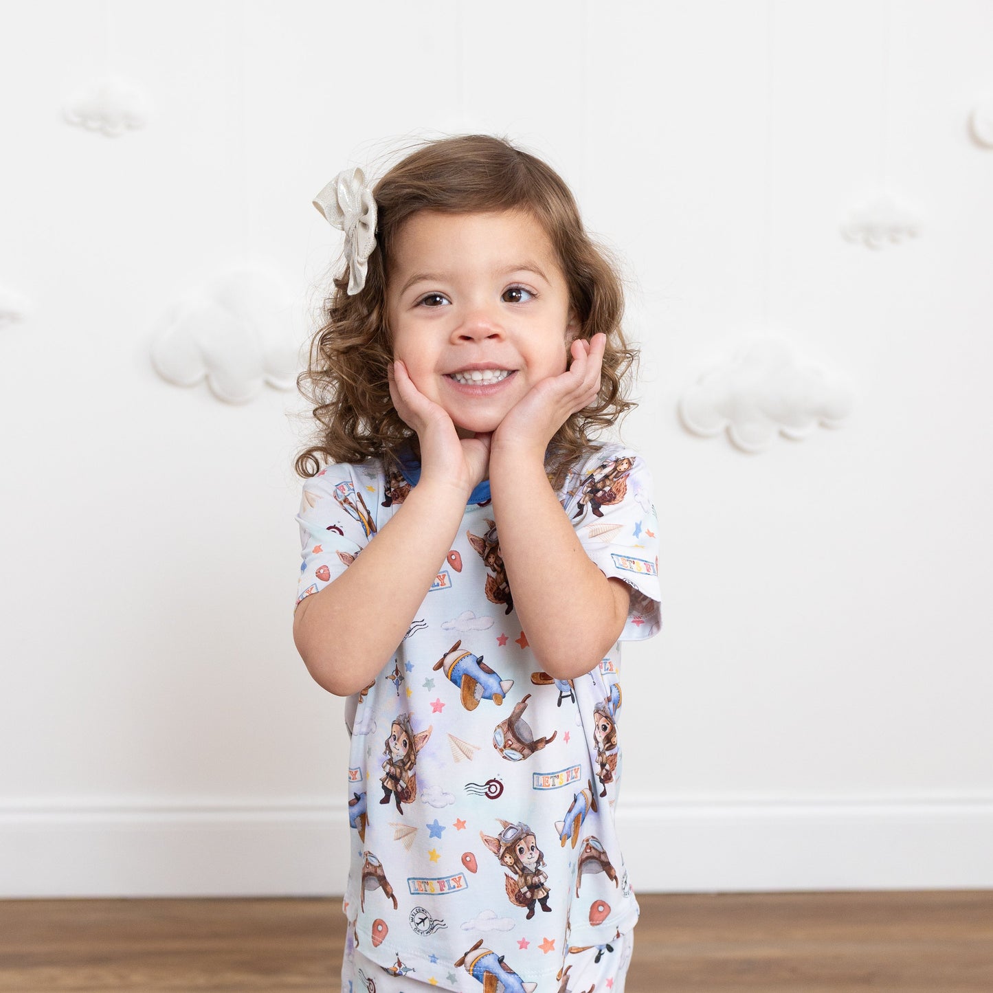 Let's Fly Daywear Short Set