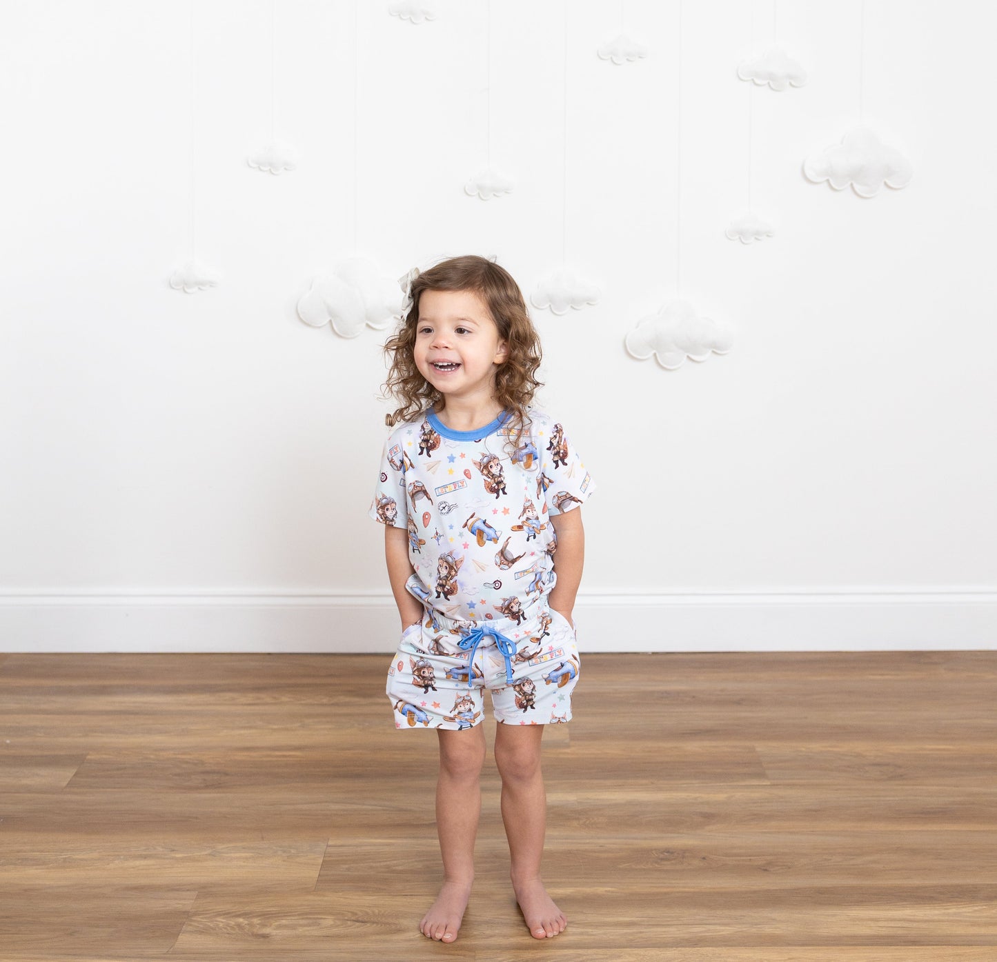 Let's Fly Daywear Short Set