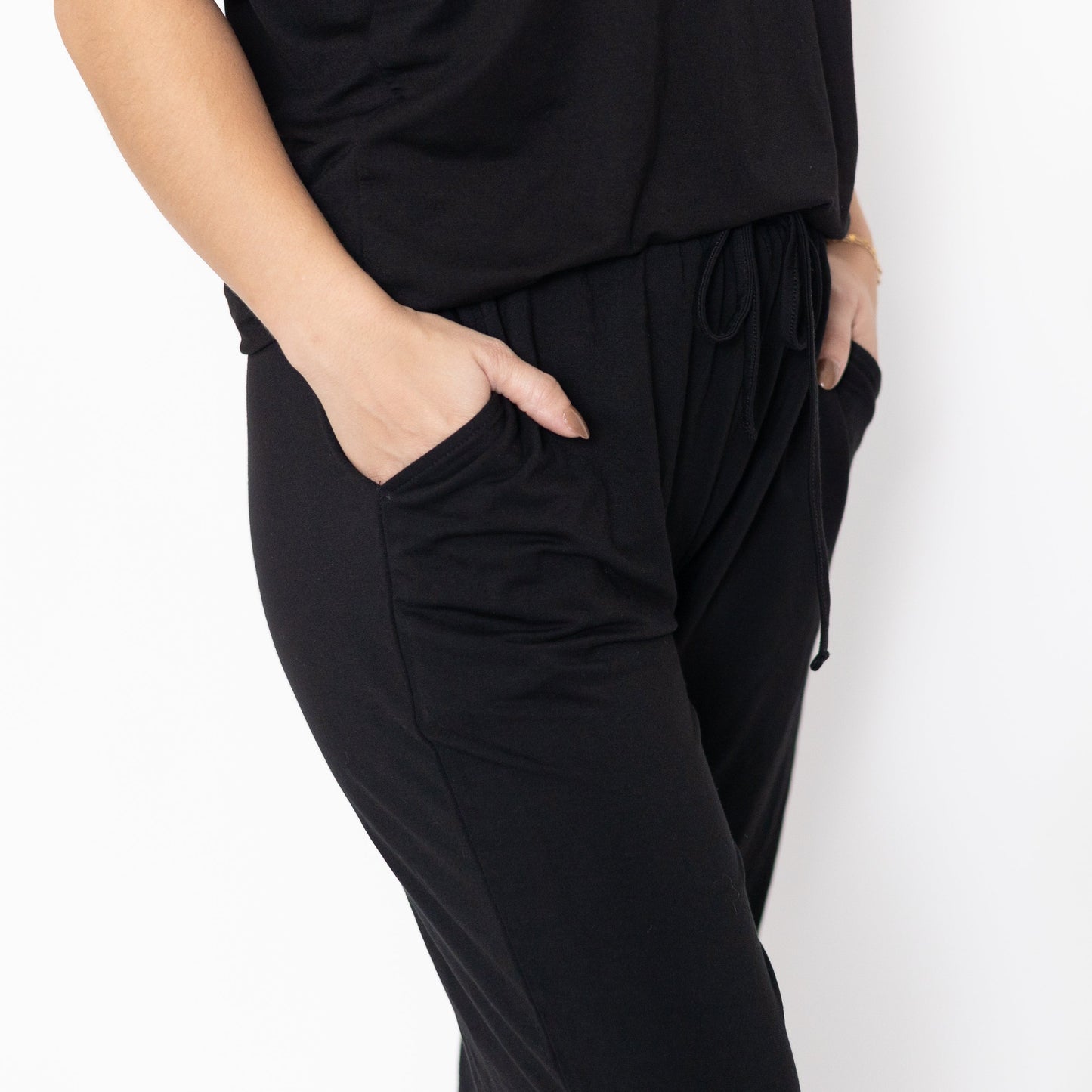 Womens Solid Joggers