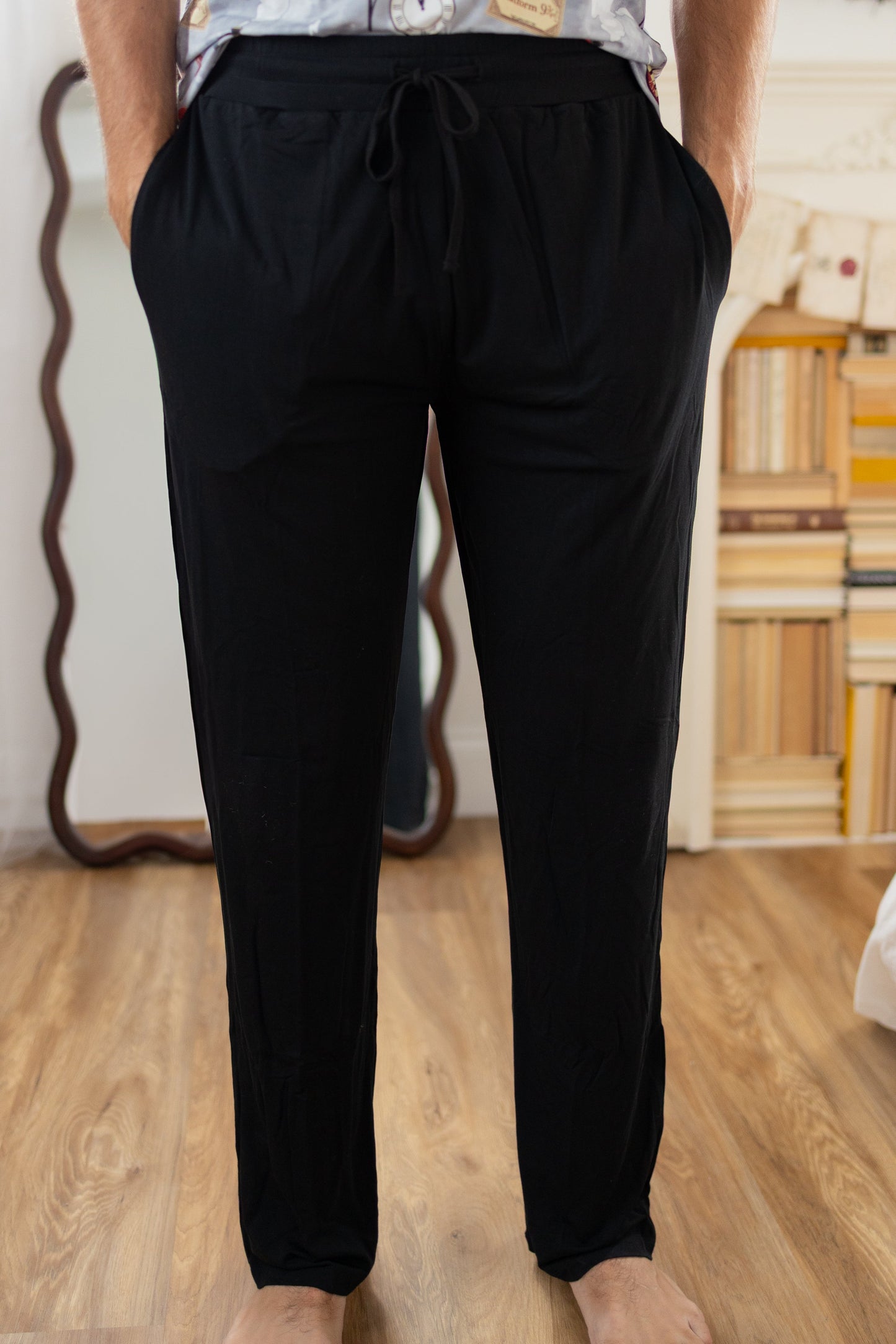 Black Adult Pajama Bottoms (Joggers & Pants)