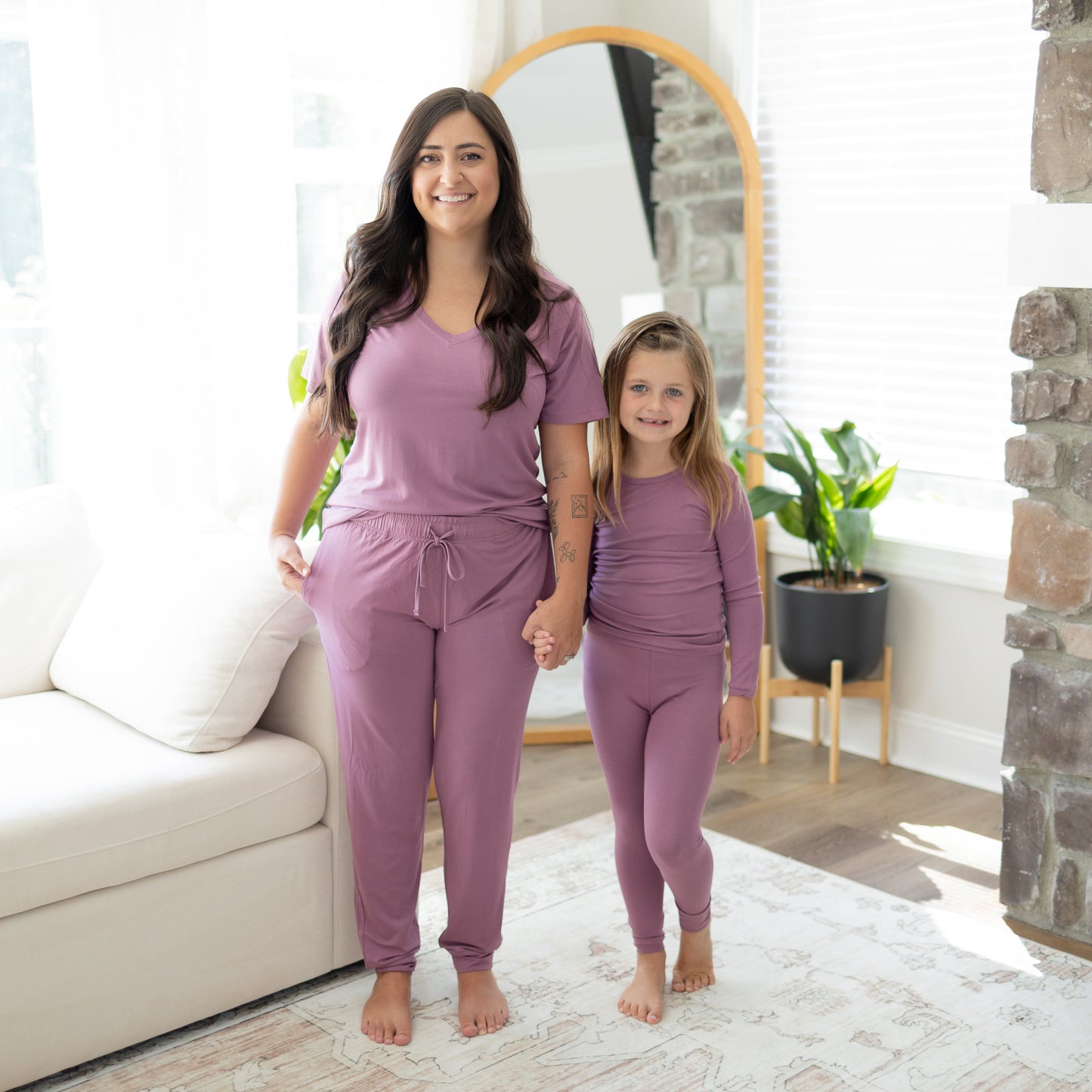 Plum 2pc Long Sleeve Pajamas
