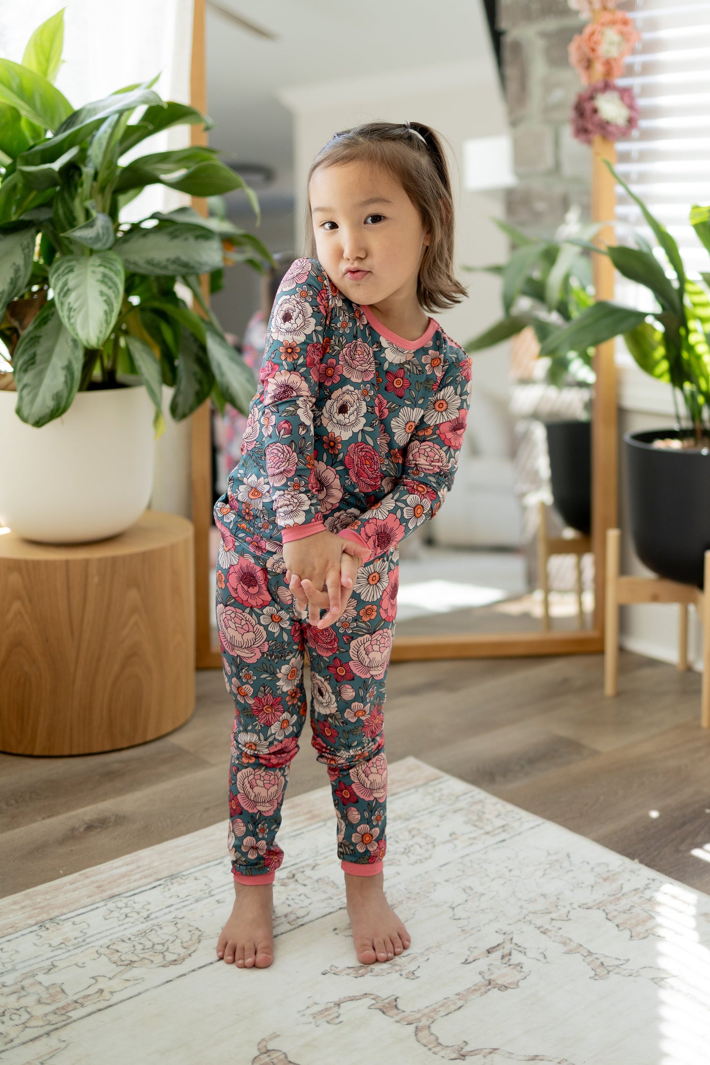 Blooming Grace 2pc Long Sleeve Pajamas