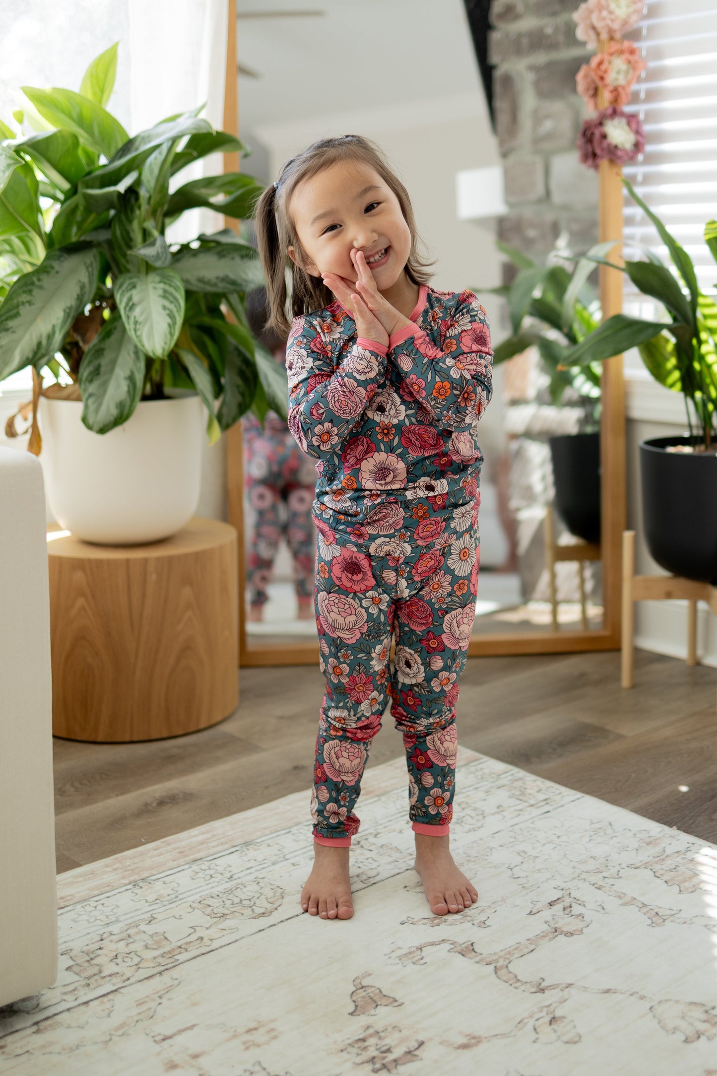 Blooming Grace 2pc Long Sleeve Pajamas