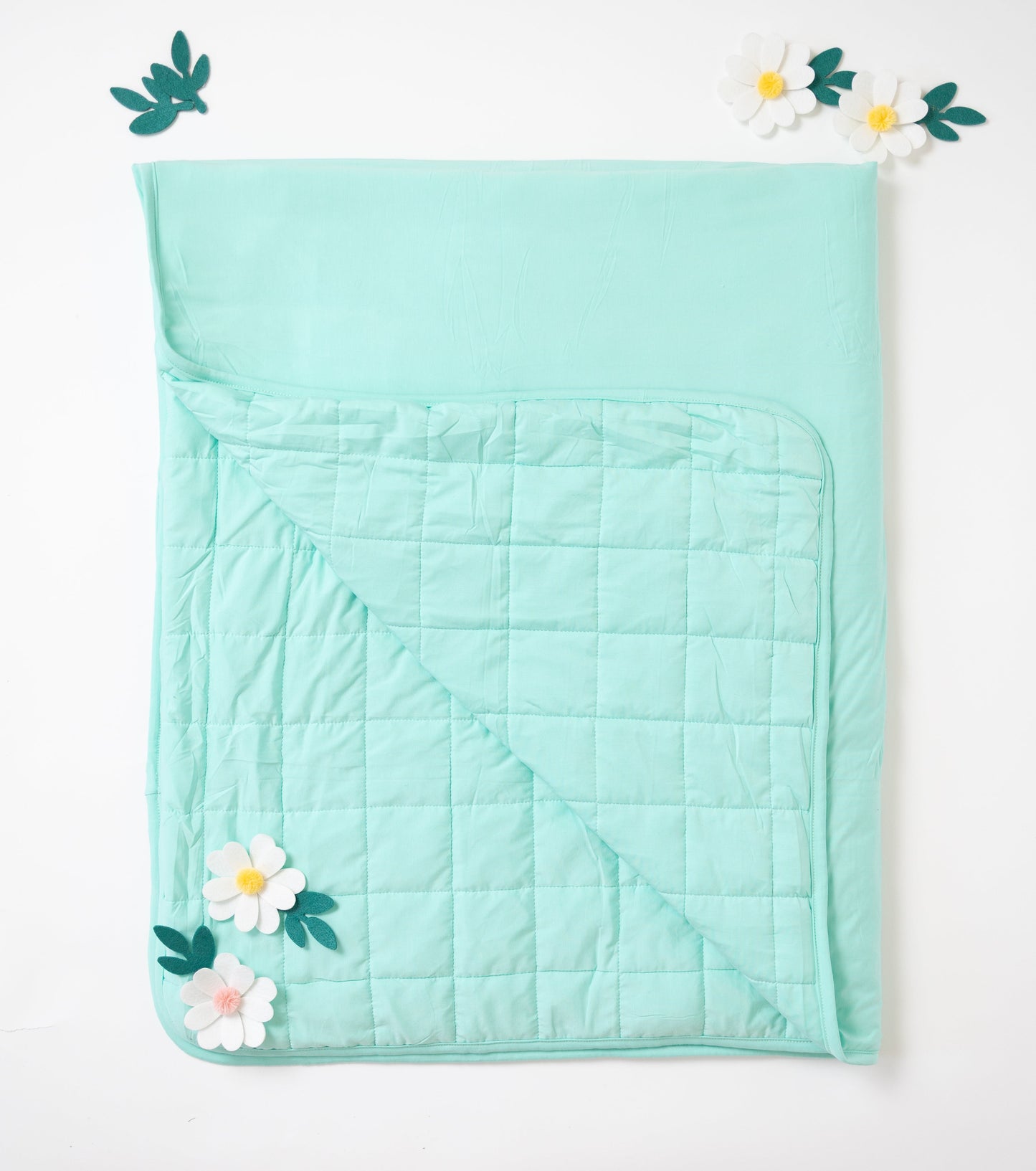 Aqua & Wisteria Snuggle Blankets