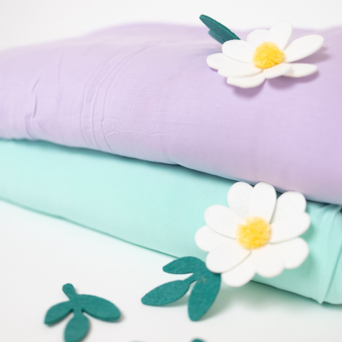 Aqua & Wisteria Snuggle Blankets
