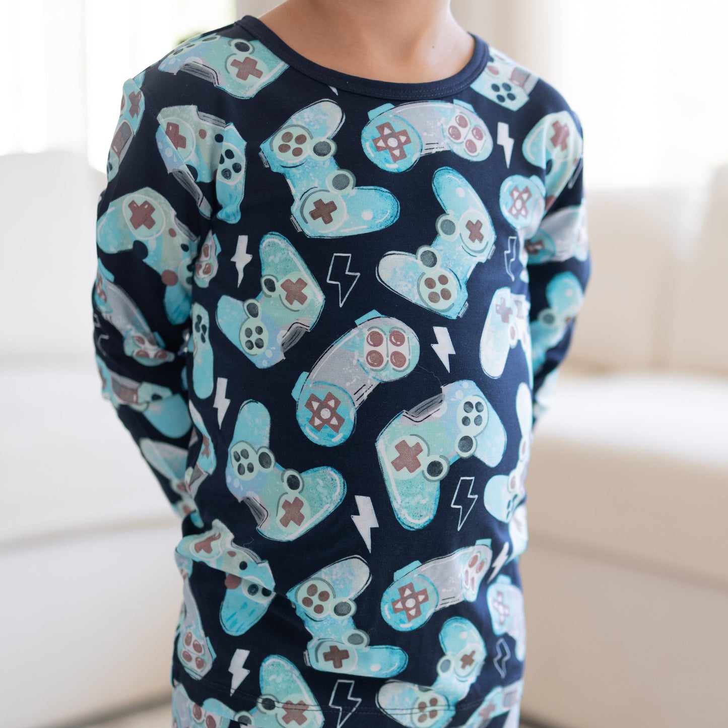 Gamer 2pc Long Sleeve Pajamas