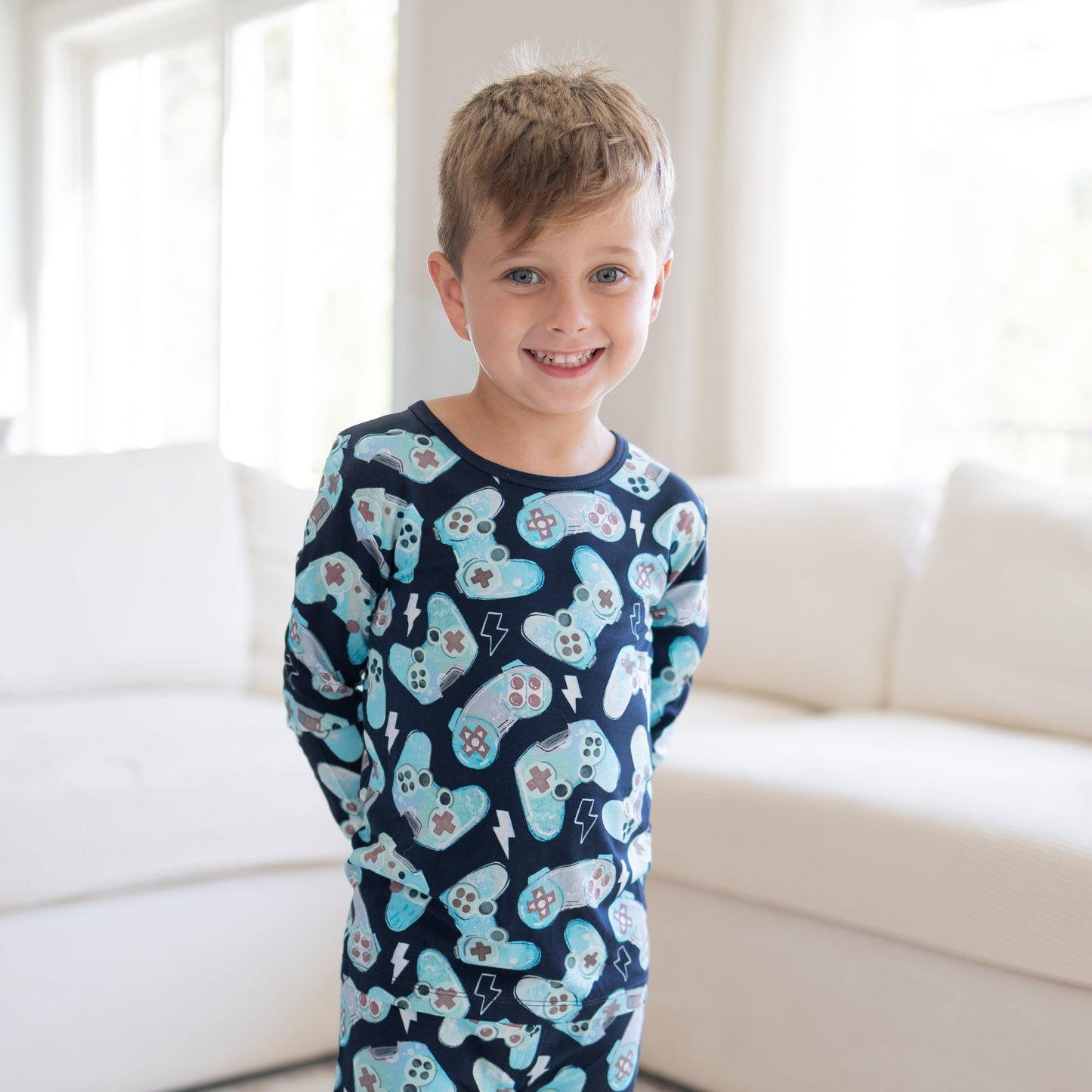 Gamer 2pc Long Sleeve Pajamas