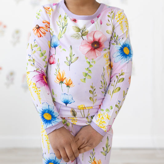 Wildflower Long Sleeve Pajamas