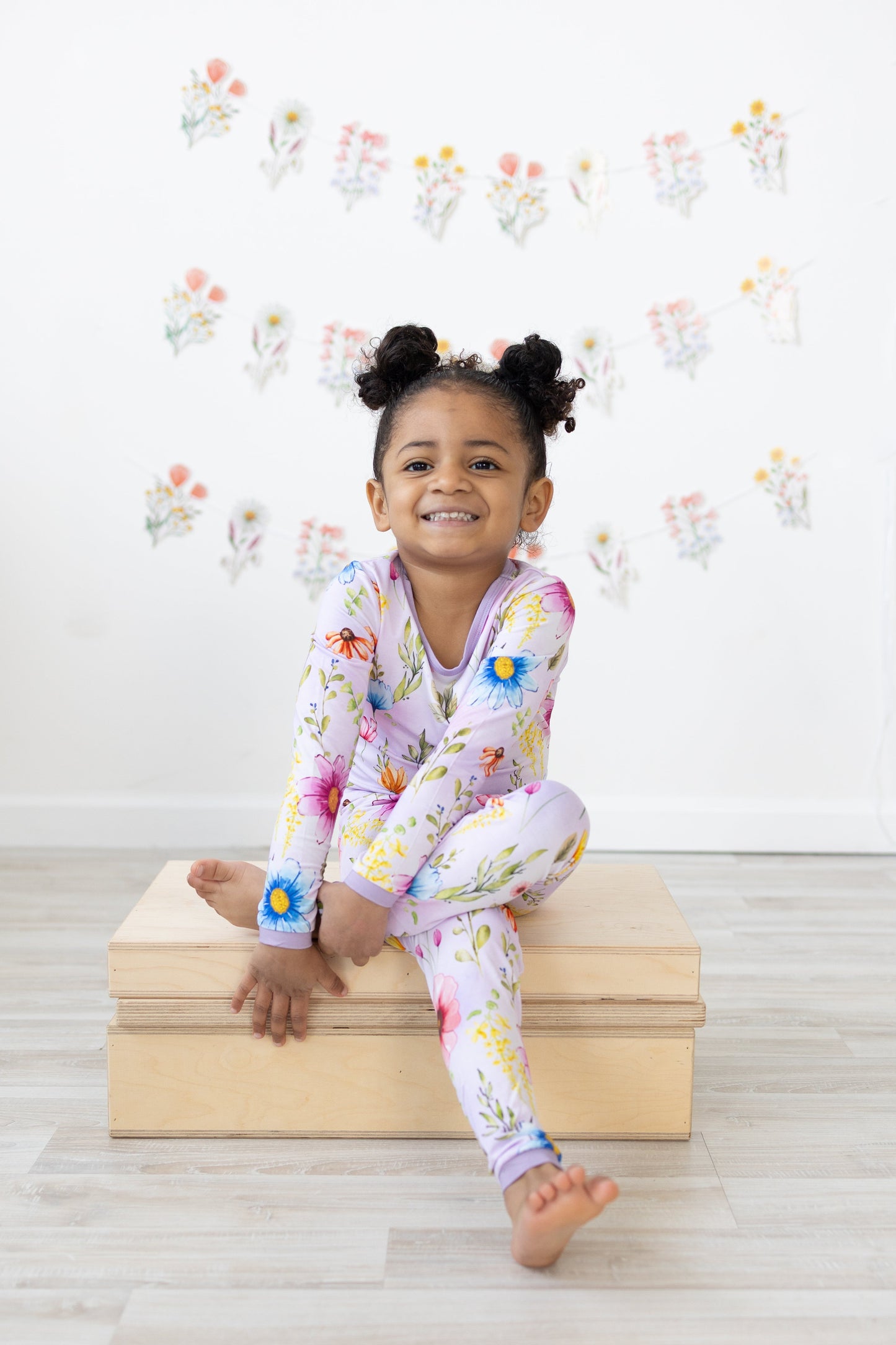 Wildflower Long Sleeve Pajamas