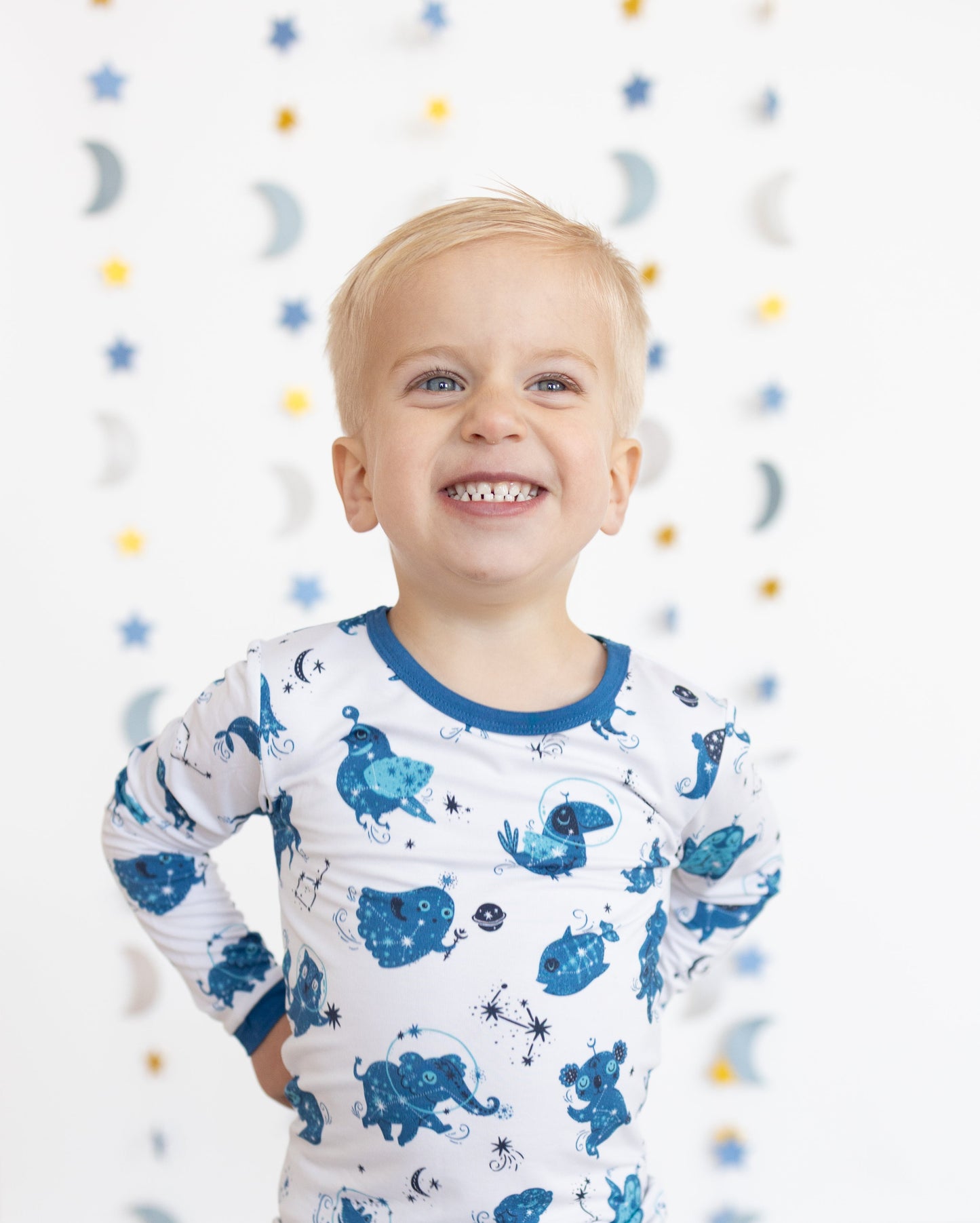 Celestial Critters 2pc Long Sleeve Pajamas