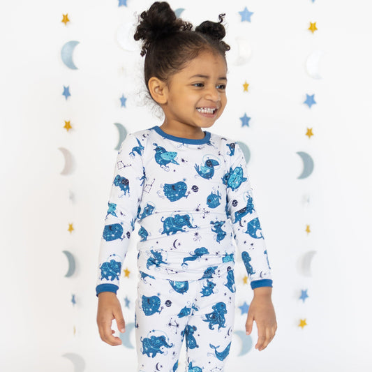 Celestial Critters 2pc Long Sleeve Pajamas