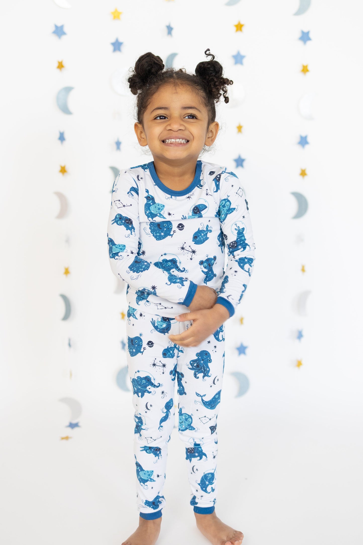 Celestial Critters 2pc Long Sleeve Pajamas