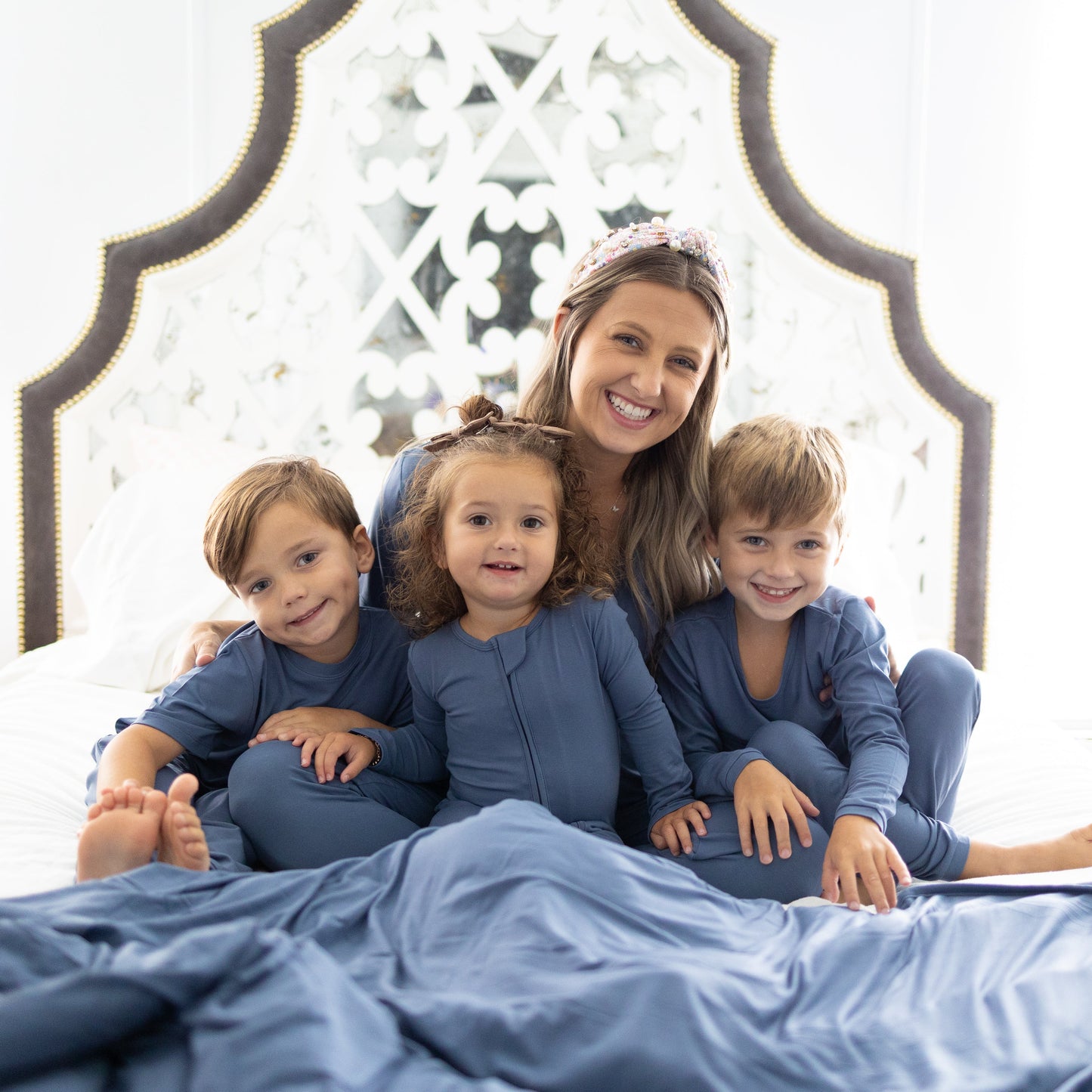 Steel 2pc Long Sleeve Pajamas