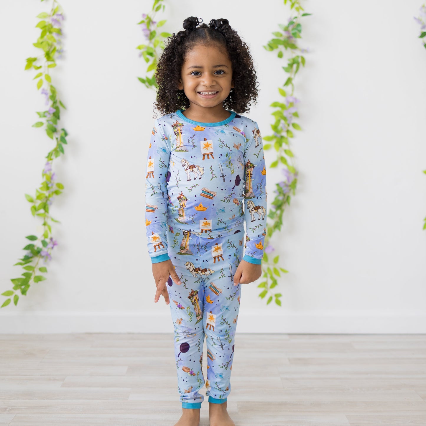 Tower Tangles 2pc Long Sleeve Pajamas