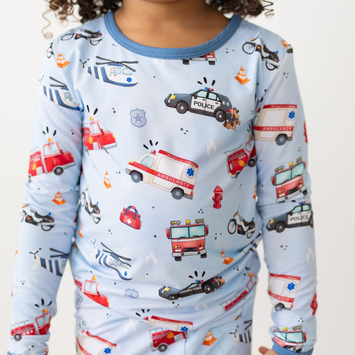 First Responders 2pc Long Sleeve Pajamas