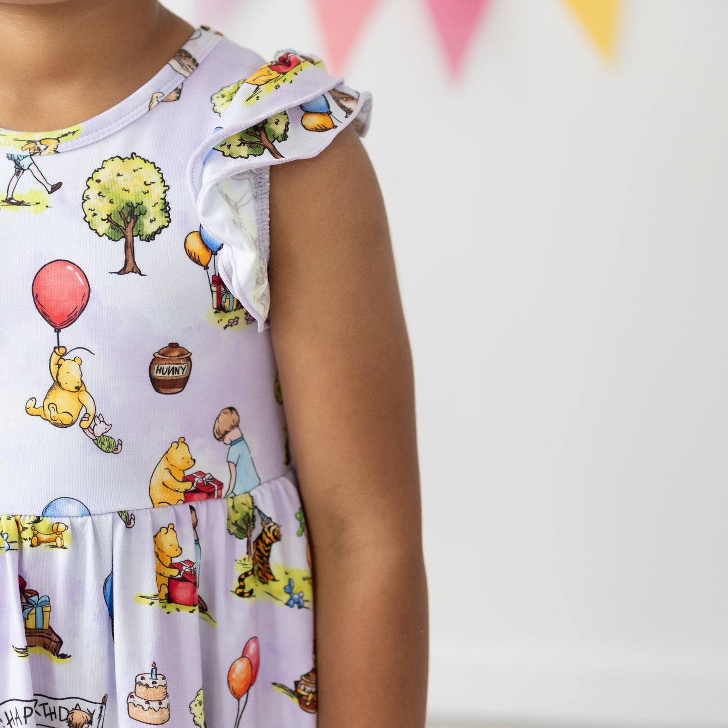 Hundred Acre Birthday Flutter Twirl Dress w/ shorts