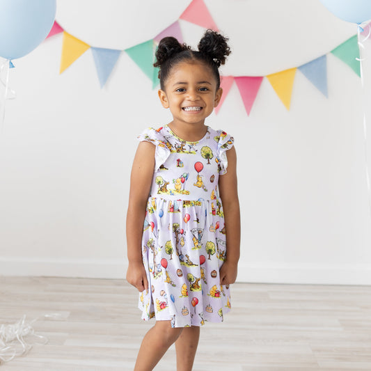 Hundred Acre Birthday Flutter Twirl Dress w/ shorts