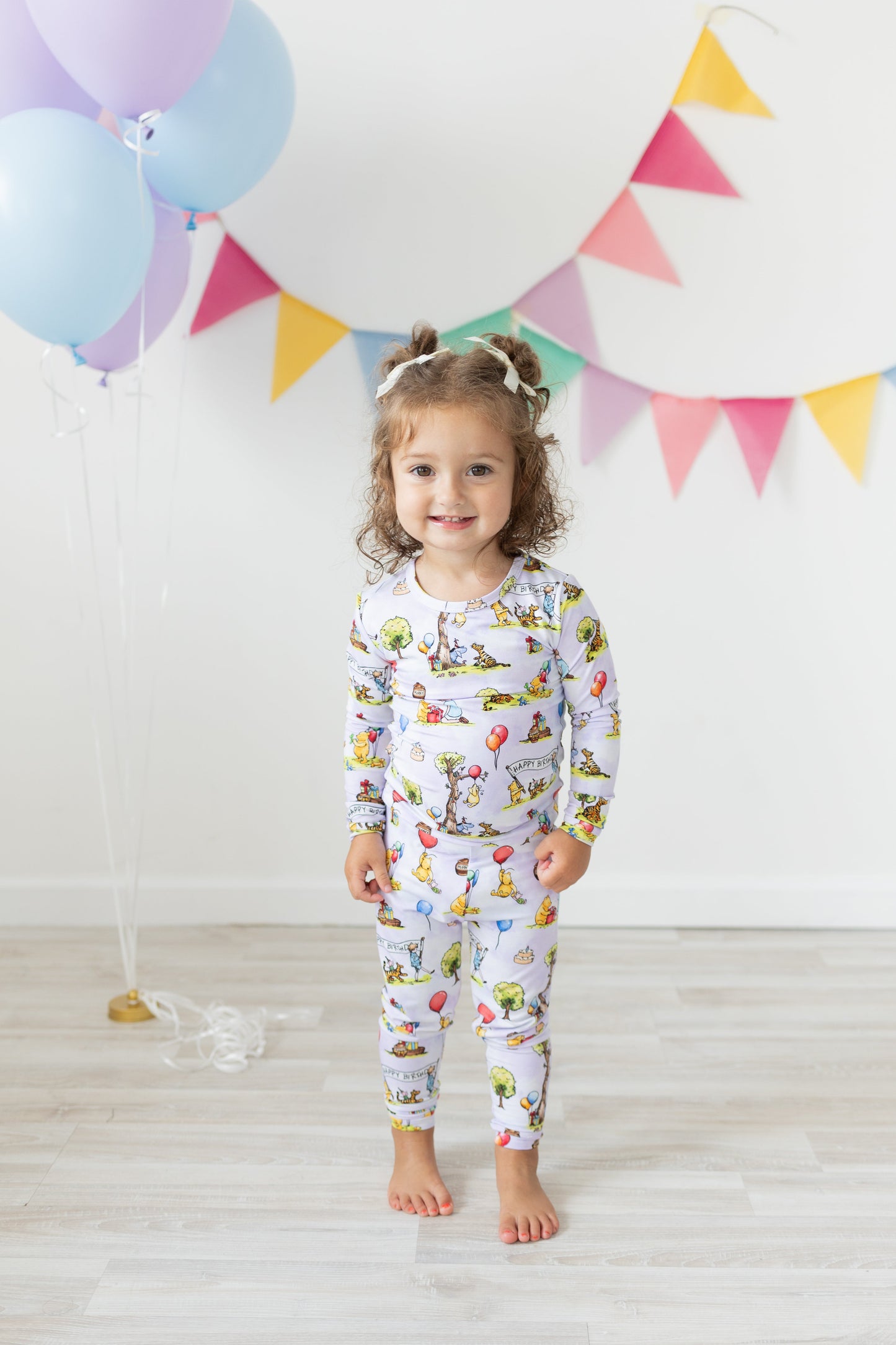 Hundred Acre Birthday 2pc Long Sleeve Pajamas