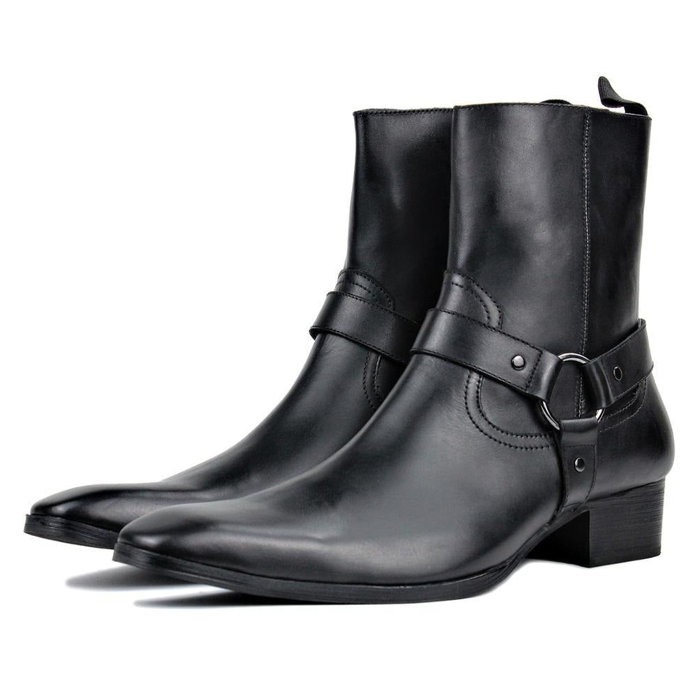 Calfskin Dress Chelsea Boots