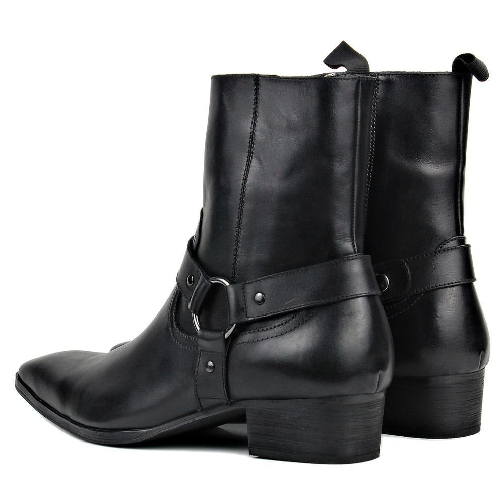 Calfskin Dress Chelsea Boots