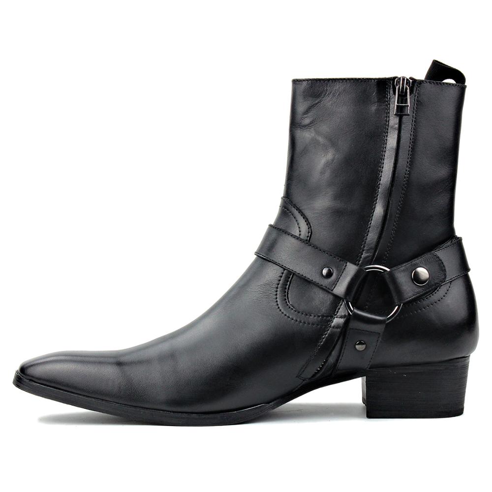 Calfskin Dress Chelsea Boots