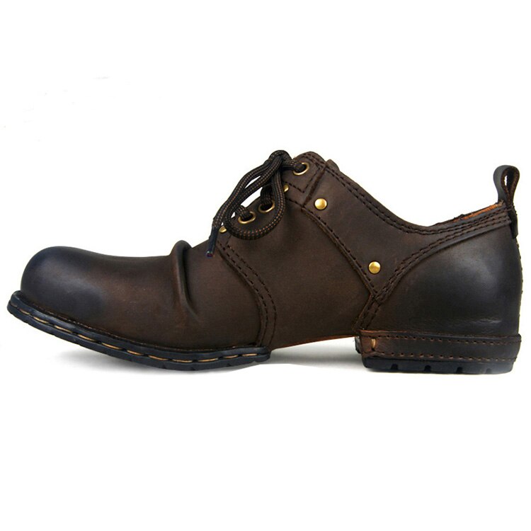 Men's Genuine Leather Flat Shoes