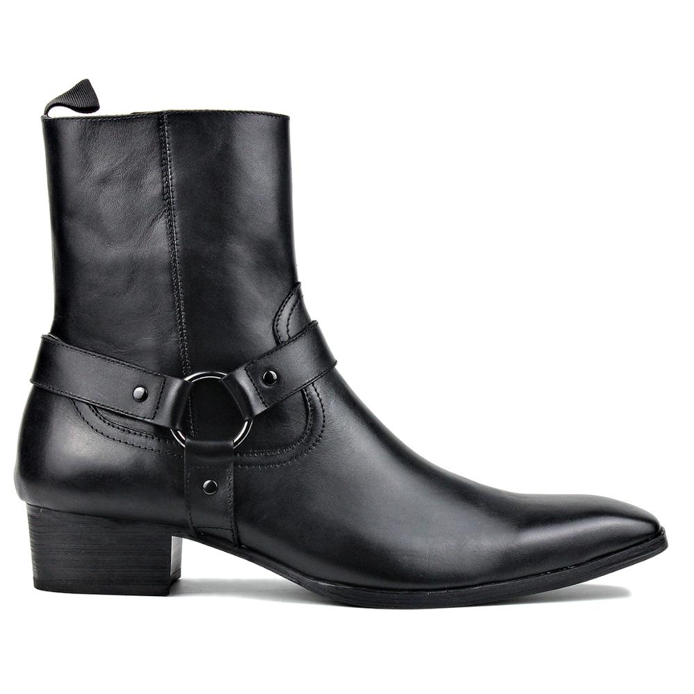 Calfskin Dress Chelsea Boots
