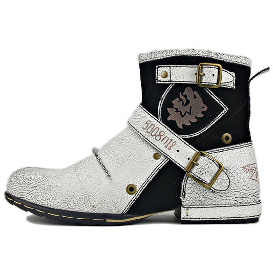 Men's Leathe Ankle Boots