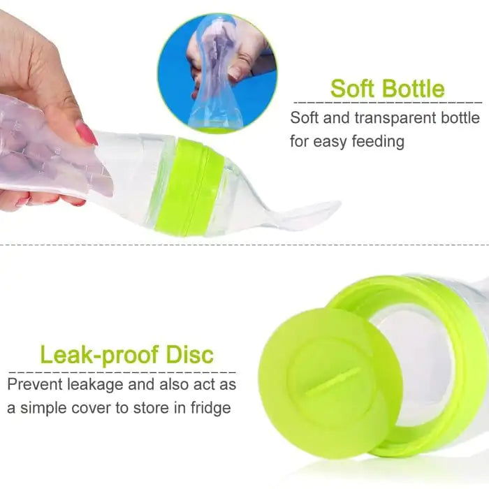 Silicone Feeding Bottle Spoon - # BAGE21110002