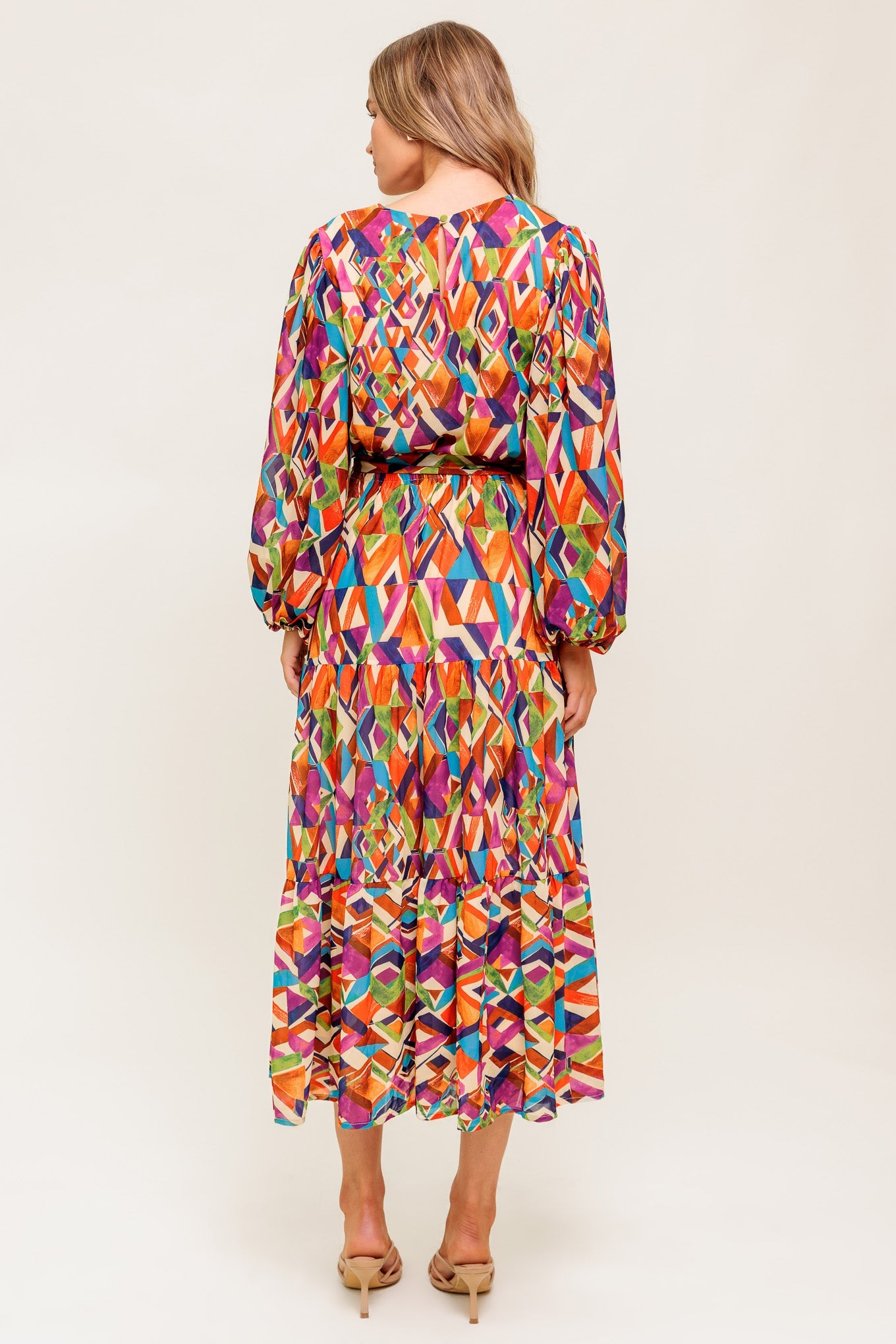 YOUR SWEETIE WOVEN MIDI DRESS