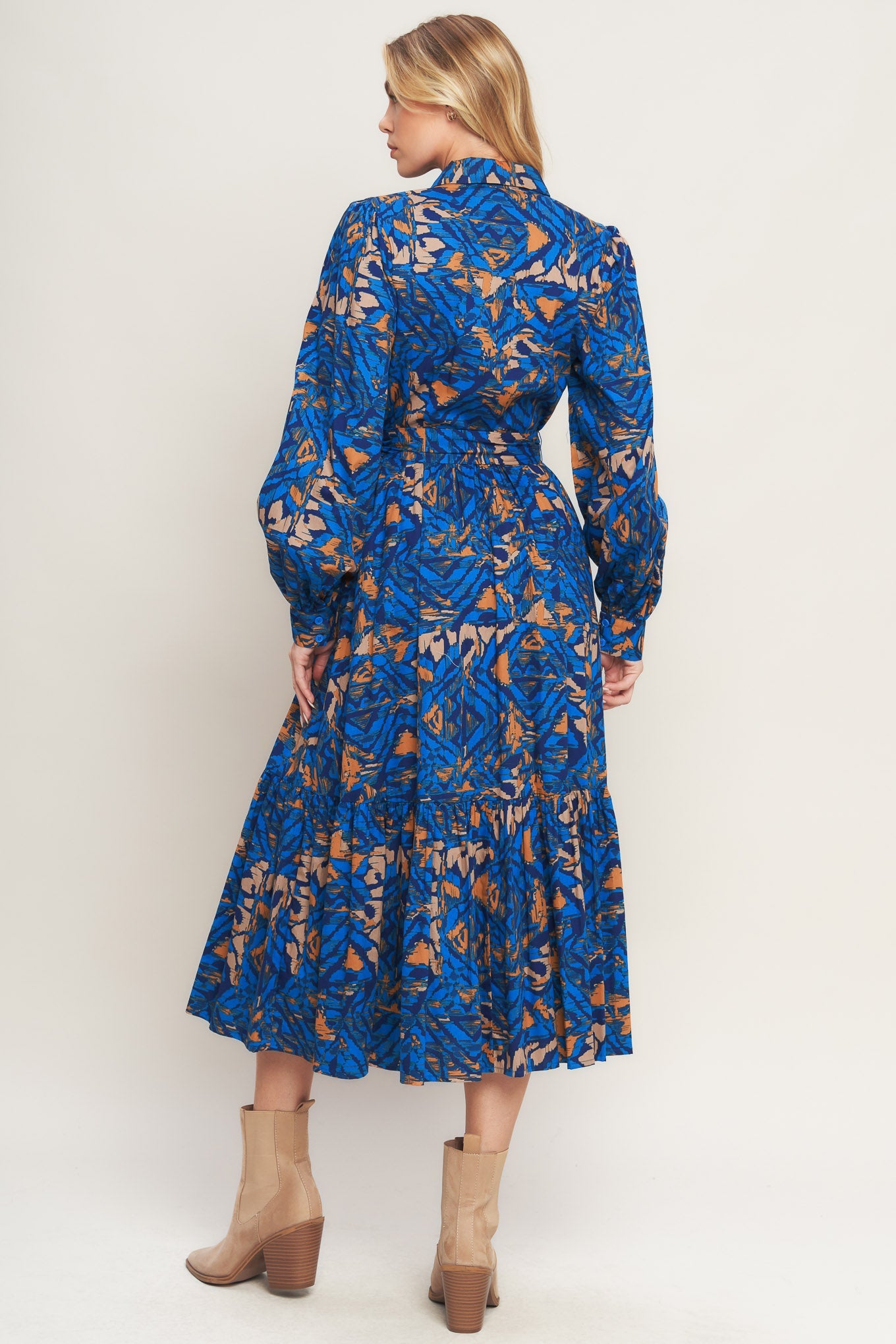 NORTH HILLS WOVEN SHIRT DRESS