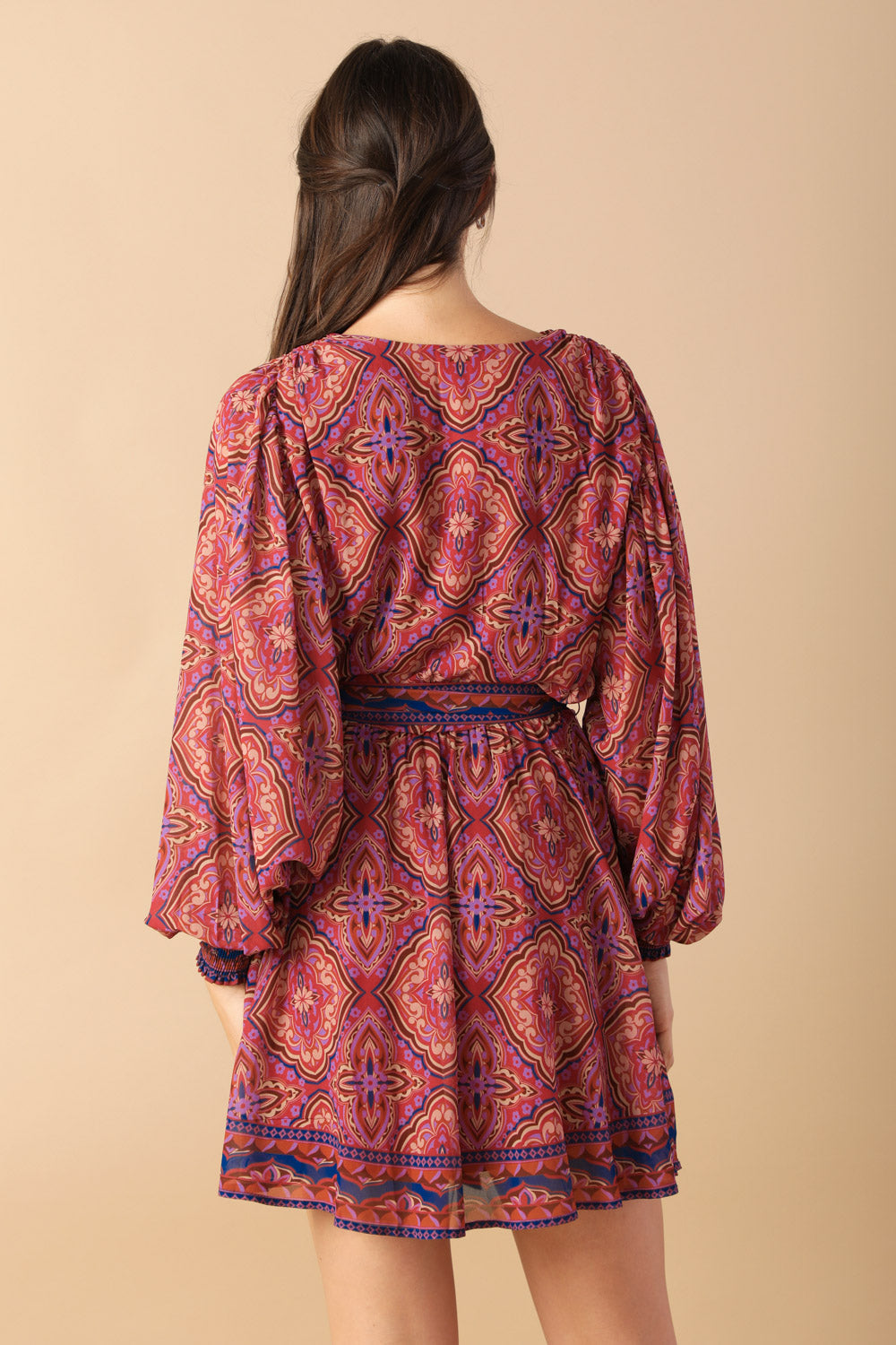 BE BETTER WOVEN MINI DRESS