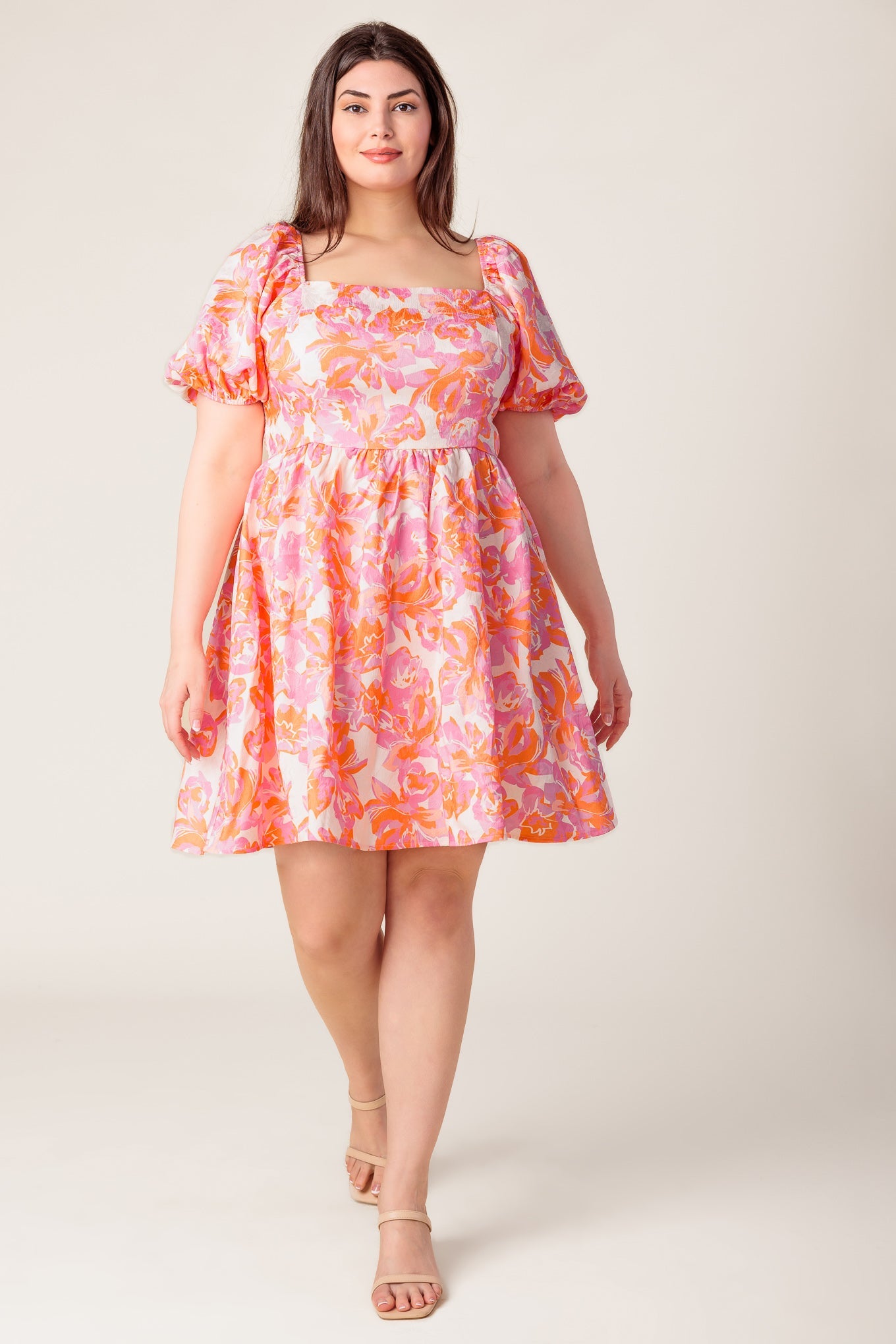 ALWAYS GOOD WOVEN MINI DRESS