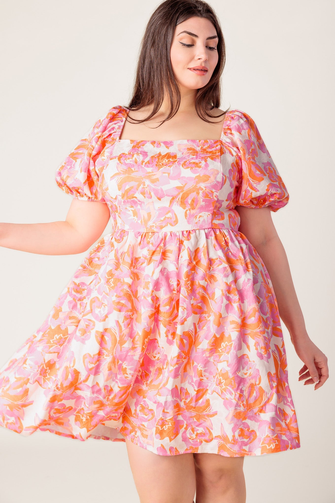 ALWAYS GOOD WOVEN MINI DRESS