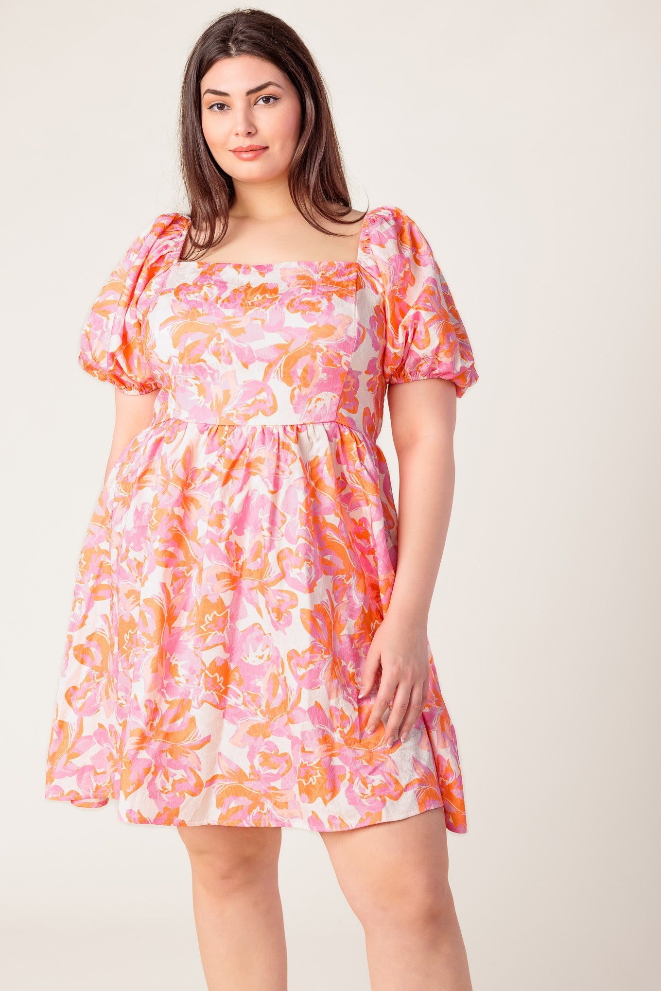 ALWAYS GOOD WOVEN MINI DRESS